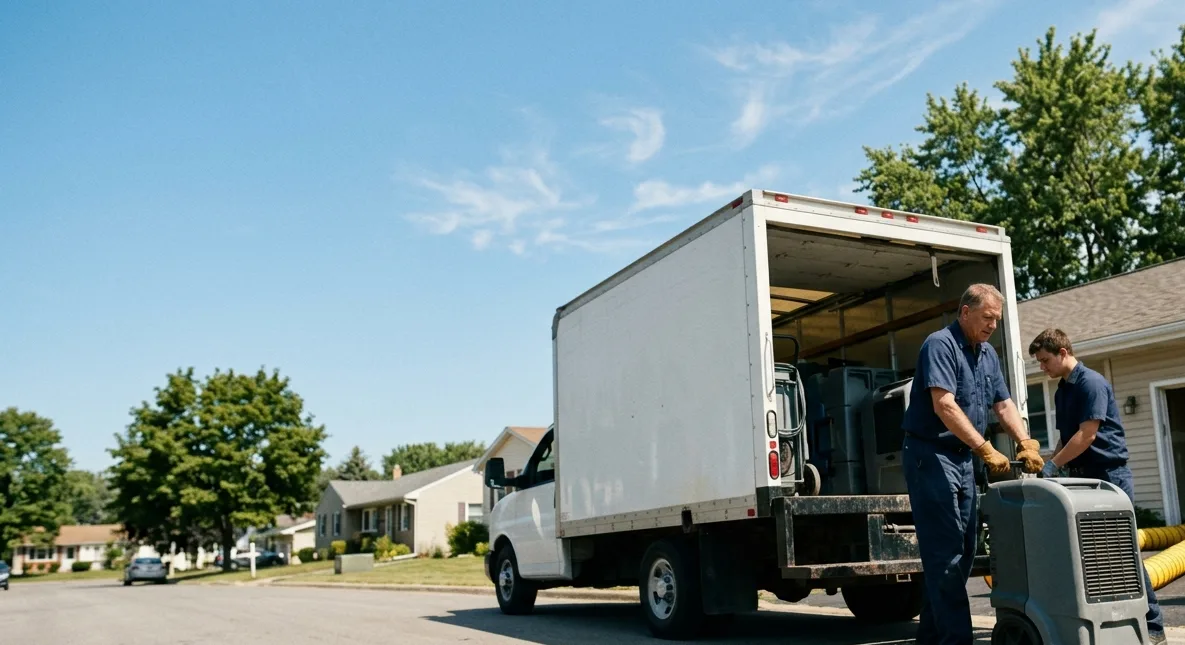 Water Damage Cleanup in Mount Gilead, OH near me
